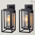 14" Outdoor Wall Light Fixtures Waterproofed Exterior Lantern W/Sturdy by ZMKMOK