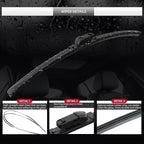 2 Pcs Front Windshield Wiper Blades, Replacement - Image 4