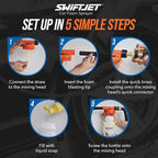 SwiftJet Car Wash Foam Gun + Microfiber Wash Mitt - Image 8