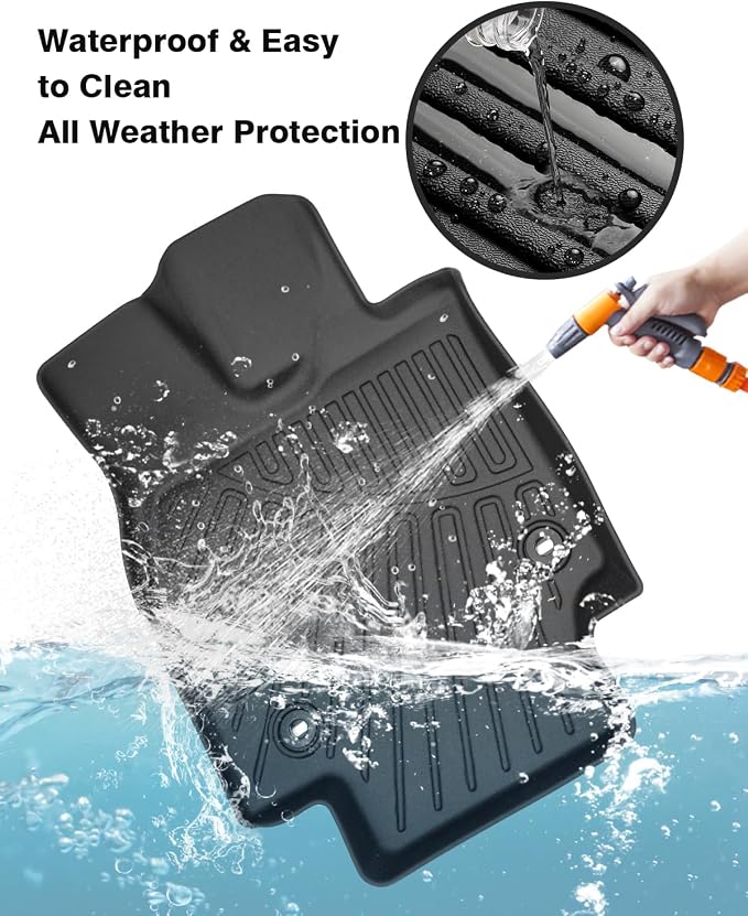 Powerty Floor Mats for 2023 2024 2025 Toyota Crown Accessories All Weather - Image 3