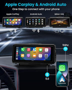 Portable Apple Carplay Screen for Car, Touch Screen - Image 2