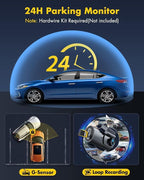 GKU Dash Cam Front and Rear Camera – 4K+1080P Dual Dash Camera - Image 5
