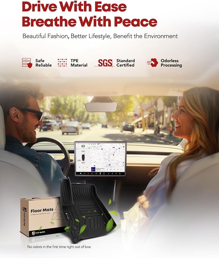 YHTAUTO Floor Mats Compatible - Image 3