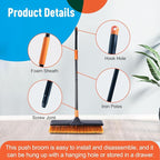 2 Set 18" Push Broom Outdoor - Image 6