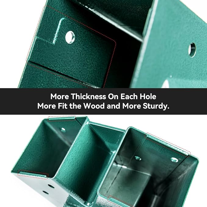 Heavy Duty Swing Sets Brackets Including 2 Green A-Frame Swing Set Brackets and - Image 3