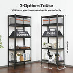 Kitchen Shelving with Lockable Wheels - Image 2