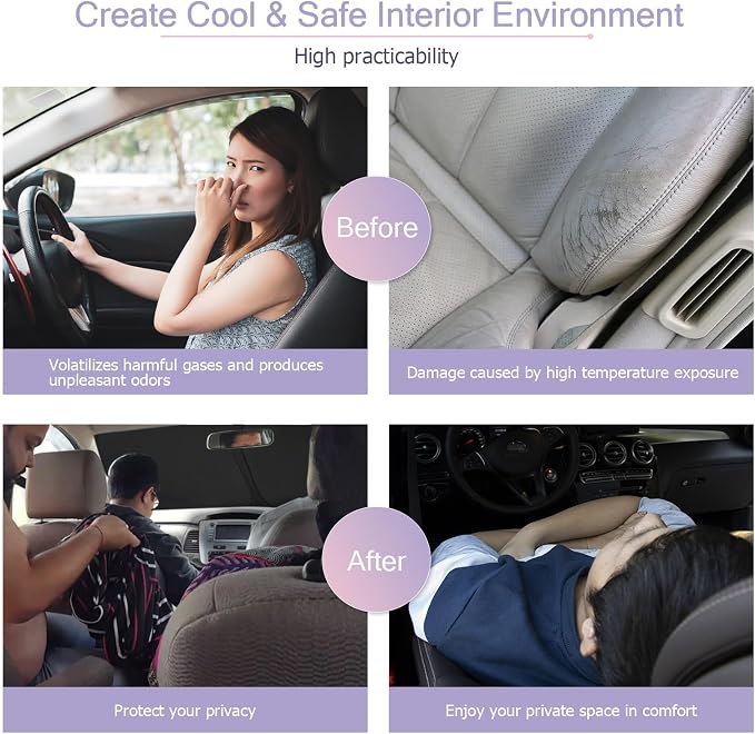 LUWU for 2025 EX30 Windshield Sun Shade EX30 Windshield Sunshades 2025 EX30 - Image 4