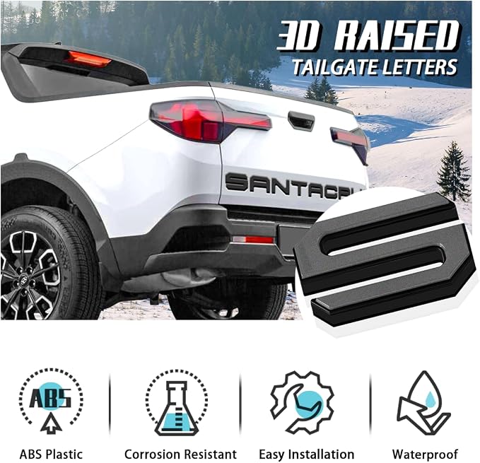 Tailgate Insert Letters Compatible - Image 4