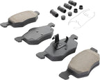 Premium Ceramic Front Brake Pads Compatible - Image 2
