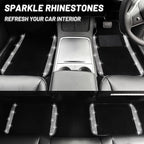 NBTEPEM Bling Car Floor Mats Full Set, Universal Fit Most Cars - Image 4