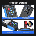 Car Battery Tester 12V 24V, Topdiag BT300 Auto Battery Load Tester, 20-2000 CCA - Image 9