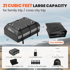 Asinking Car Rooftop Cargo Carrier Bag - Image 5