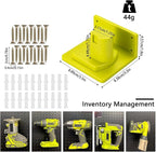 5Pcs Tool Mount Holder Plastic Electric Tool Battery Dock Compatible - Image 2