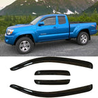 4pcs Original Shatterproof Outside Mount Style Window Rain Guards Durable Side - Image 2