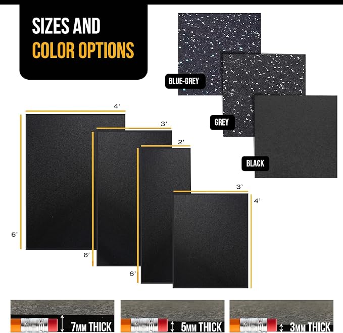 Rubber King Multi-Purpose Exercise Mat - Image 6