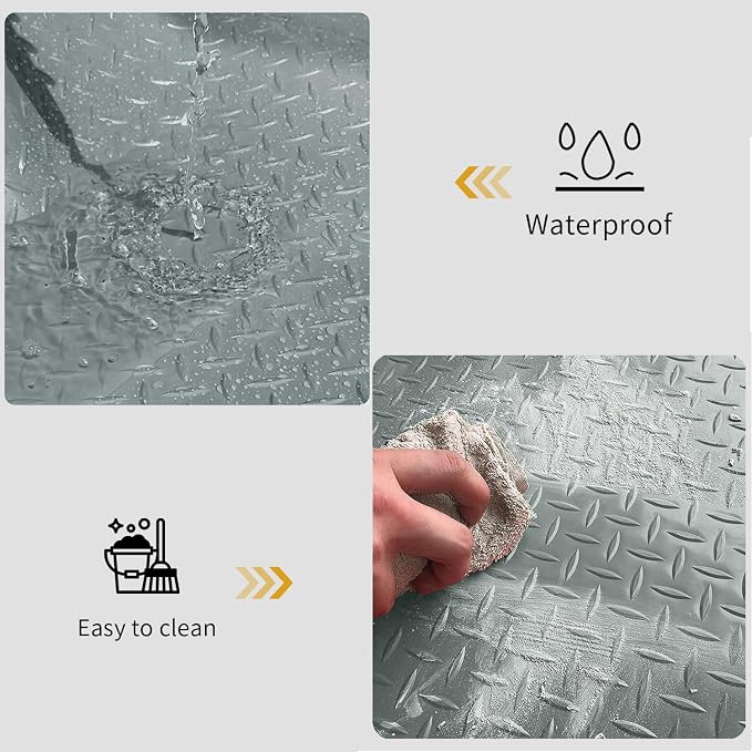 Premium Garage Floor Mat, Commercial Grade Heavy Duty Parking Mat - Image 5