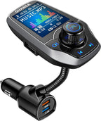Upgraded Bluetooth FM Transmitter by GUANDATECHNOLOGIESCOLTD