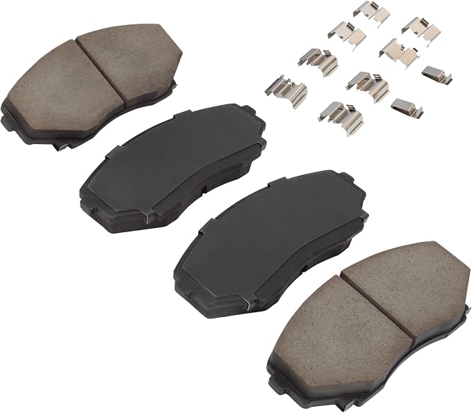 Premium Ceramic Front Brake Pads Compatible - Image 2