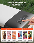 VEVOR 12 Volt Refrigerator 16 Qt, Portable Mini Car Fridge - Image 4