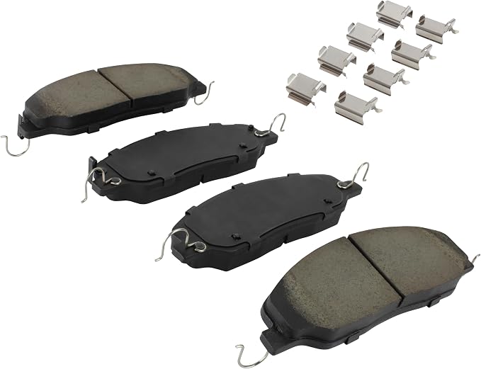 Premium Ceramic Front Brake Pads Compatible - Image 2