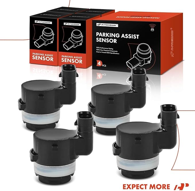 A-Premium 4-PC Reverse Backup Parking Assist Sensor Compatible - Image 9