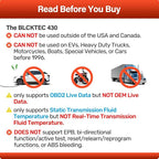 BLCKTEC 430 Bluetooth OBD2 Scanner - Image 5