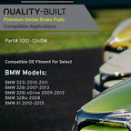 Premium Semi-Metallic Front Brake Pads Replacement - Image 3