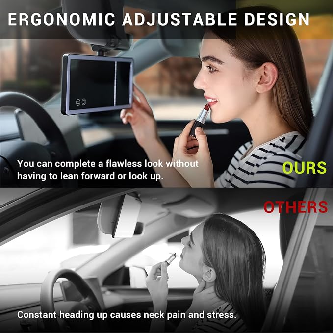 Car Sun Visor Vanity Mirror - Image 2