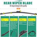 28" 28" 15" Windshield Wiper Blades Replacement - Image 4