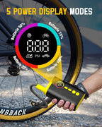 NEVERLAND Tire Inflator Portable Air Compressor - Image 6