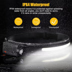 Headlamp Rechargeable, 230° Wide Beam Head Lamp LED - Image 7