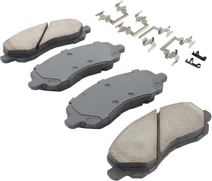 Premium Ceramic Front Brake Pads Compatible - Image 2