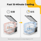BougeRV 12V Portable Refrigerator Fridge Freezer Portable Car Fridge 53 Quart - Image 5