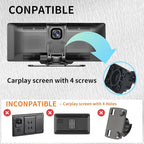 Carplay Mount with Scrwes Flexible Suction Cup Bracket - Image 2