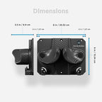 Ultimate Ski & Snowboard Wall Rack | Secure, Non-Slip Storage | Fits Any - Image 6