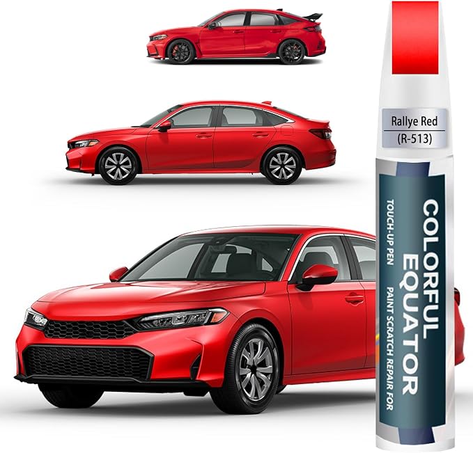Rallye Red Touch Up Paint Compatible by SNSIR