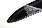 94251 Side Wind Vent Deflector Set, Dark Smoke Window Visors fit - Image 4