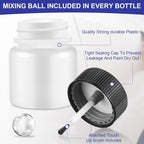 Maxcheck 120 Pcs Empty Touch Up Paint Bottles Container 1oz 30ml Reusable Small - Image 6