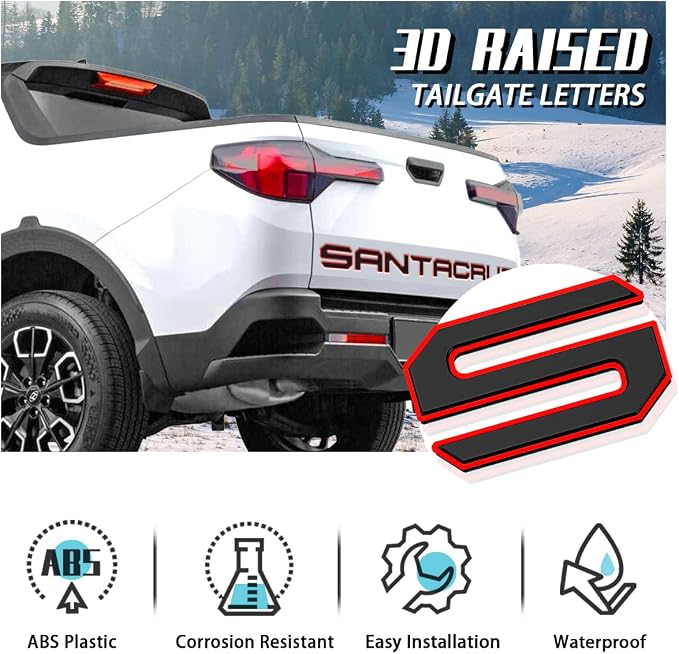 Tailgate Inserts Letters Compatible - Image 5