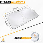 Econour Tesla Windshield Sun Shade - Image 3