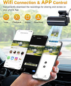 GKU 4K Dash Cam, Dash Cam Front - Image 5
