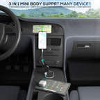 Retractable Car Charger, 3 in 1 Fast Charging Car Phone Charger 50W, Mini - Image 6