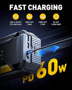AUXITO 8000A Car Battery Jump Starter Boost Force Start Function Jump Box 60W - Image 5