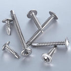 Wensilon（100pcs）#8×2”for Sheet Metal Self-Tapping Screws 410 Stainless Steel - Image 3