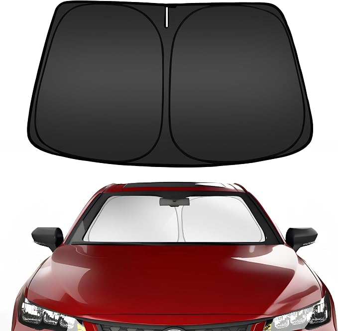 ARISMOTOR Windshield Sun Shade for Toyota Camry LE XLE Hybrid SE XSE Sedan by ARISMOTOR