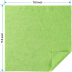 HOMEXCEL Microfiber Cleaning Cloths 100 Pack, Highly Absorbent Microfiber Towels - Image 2