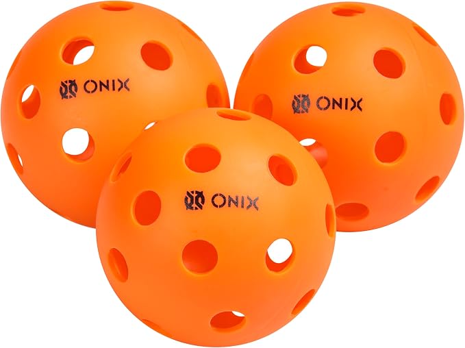Onix Recruit Indoor Ready to Play Superior Welding Design Pickleball Ball by ONIXPickleball