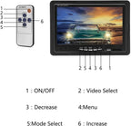 Hikity 7" Backup Camera with Monitor Kit, Waterproof 18 IR LED Night Vision - Image 3