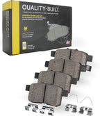 Premium Ceramic Front Brake Pads Compatible by Quality-Built