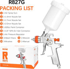 REFINE Spray Gun Kit, Auto Paint Gun - Image 9